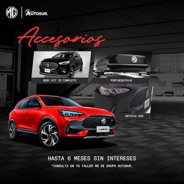 Accesorios para tu MG SUV | Equipado a tu medida
