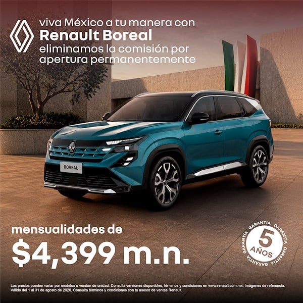 Boreal: Estrena con mensualidades especiales