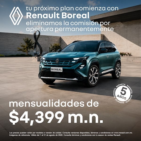 Boreal: Estrena con mensualidades especiales