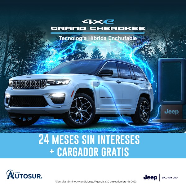 Jeep Grand Cherokee 2023 desde 24 Meses Sin Intereses