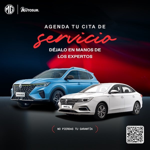 Agenda tu cita de servicio MG
