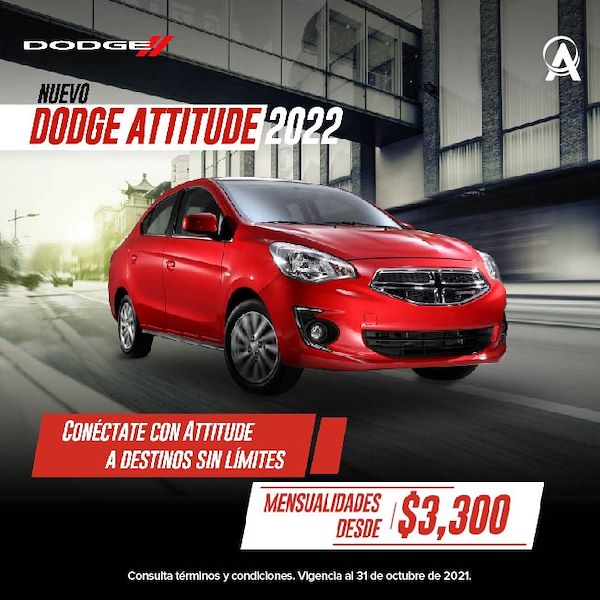 NUEVO DODGE ATTITUDE 2021