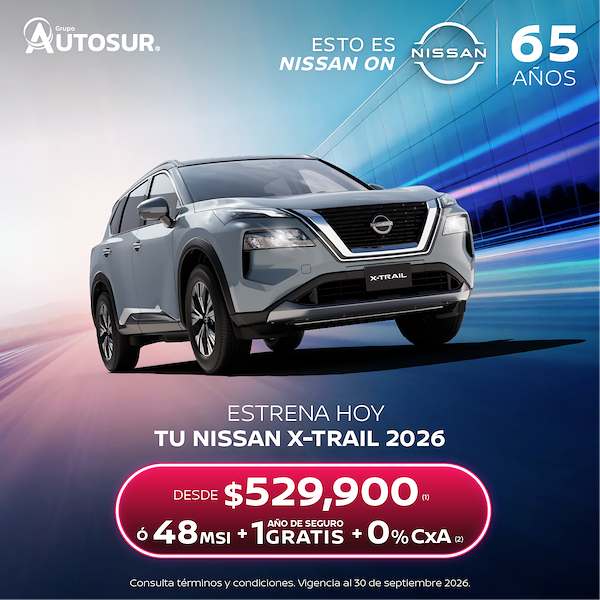 X-Trail: Conquista cualquier camino