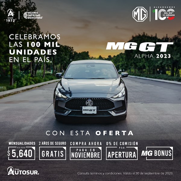 MG GT 2023