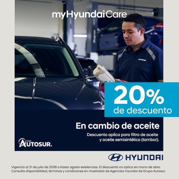 Cuida tu Hyundai: Cambio de aceite
