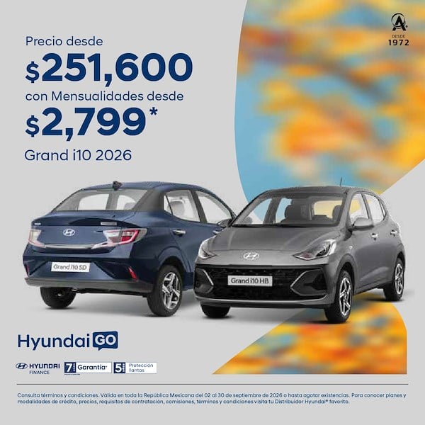 Grand i10 2026 | Sedán y Hatchback 