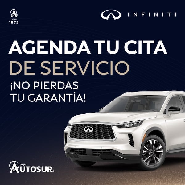 Infiniti Mérida y Cancún: Agenda tu cita de servicio
