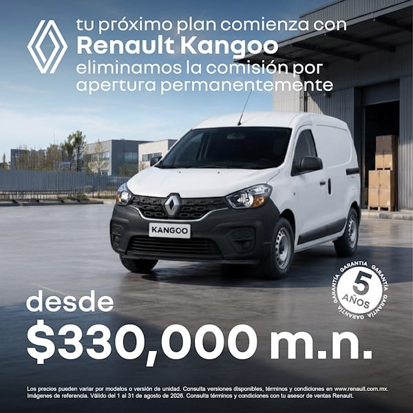 Kangoo: Espacio, eficiencia y versatilidad