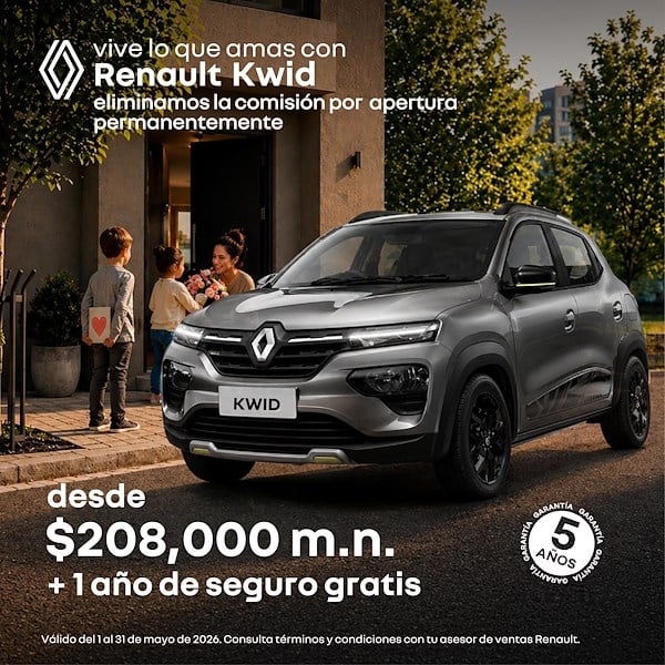 Kwid 2026: Ágil y accesible