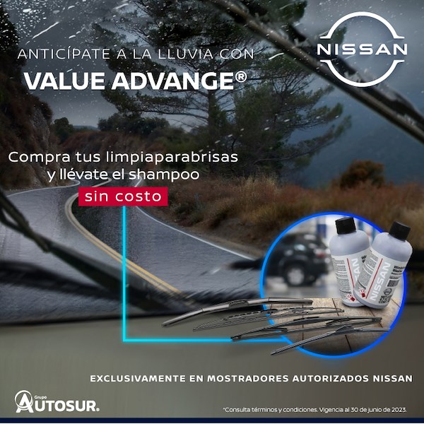 Compra tus Limpiaparabrisas y llévate el Shampoo GRATIS
