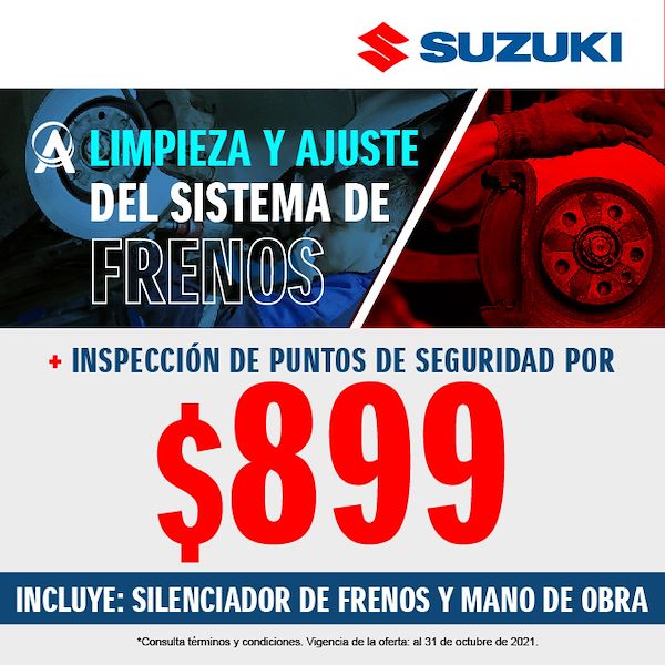 LIMPIEZA Y AJUSTE DEL SISTEMA DE FRENOS A SOLO $899