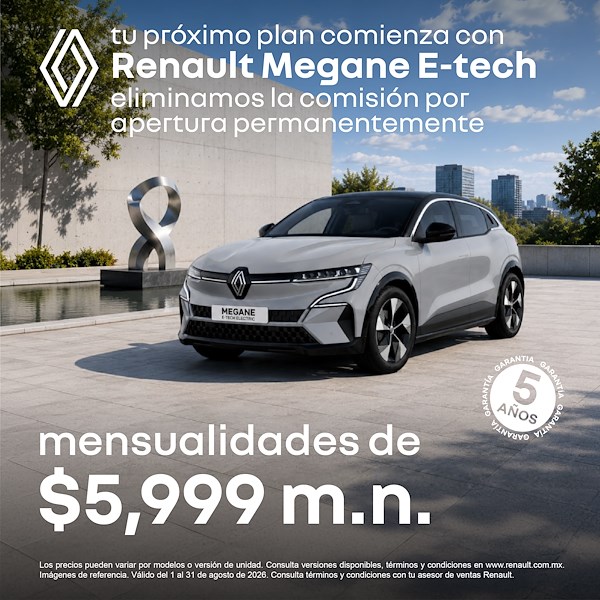 Megane E-Tech: Tecnología de alto nivel