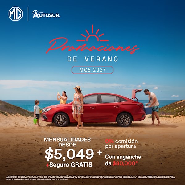 MG5 2027: Estrena con mensualidades especiales