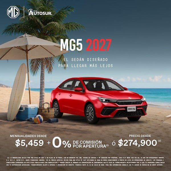 MG5 2027: Tecnología avanzada