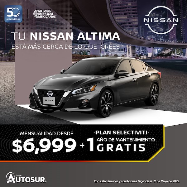Promoción Nissan Altima 2022