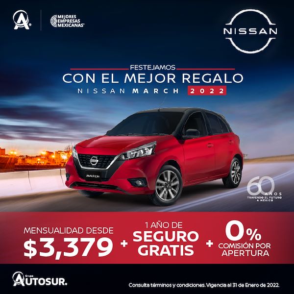 Promociones Nissan March 2022