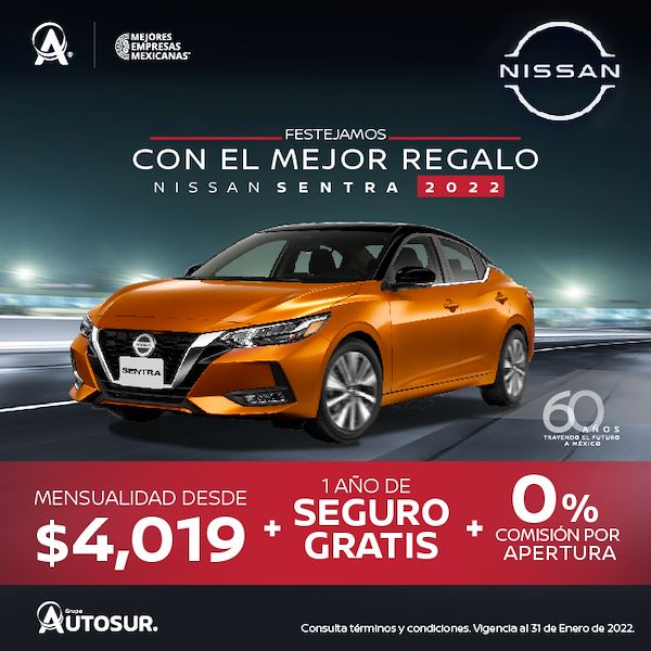 Promoción Nissan Sentra 2022