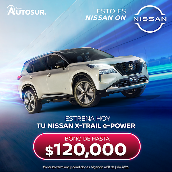 NISSAN XTRAIL e-POWER: La aventura evoluciona