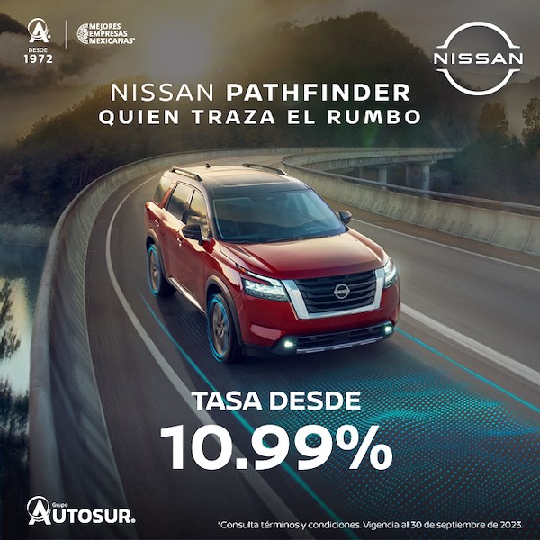 Promoción Nissan Pathfinder 2023
