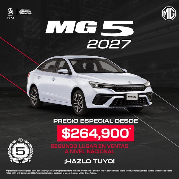 MG5 2027: Tecnología avanzada