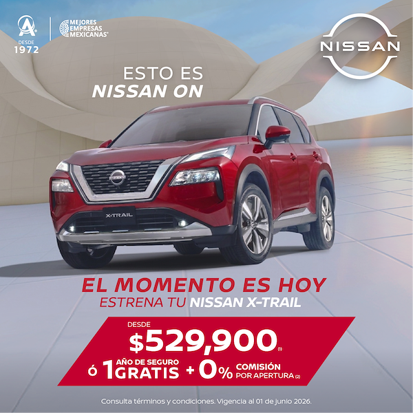 X-Trail 2026: Conquista cualquier camino