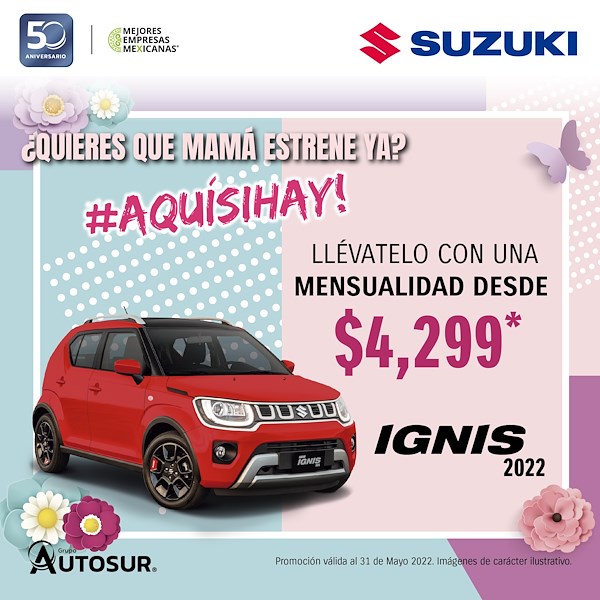 Promoción Suzuki Ignis 2022
