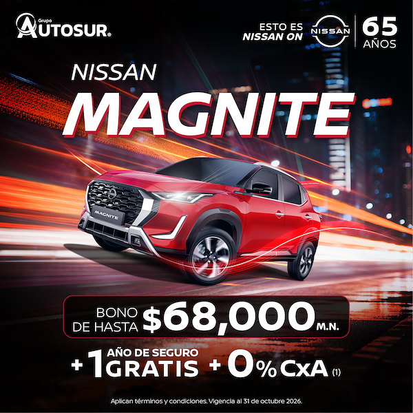 ¡Sólo por tiempo limitado! Llévate tu Magnite