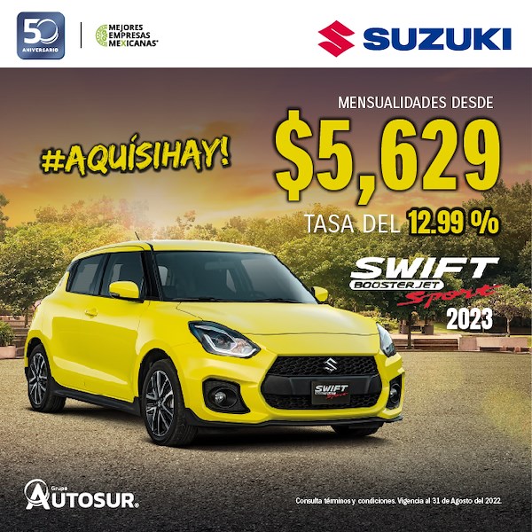 Promoción Suzuki Sport 2023