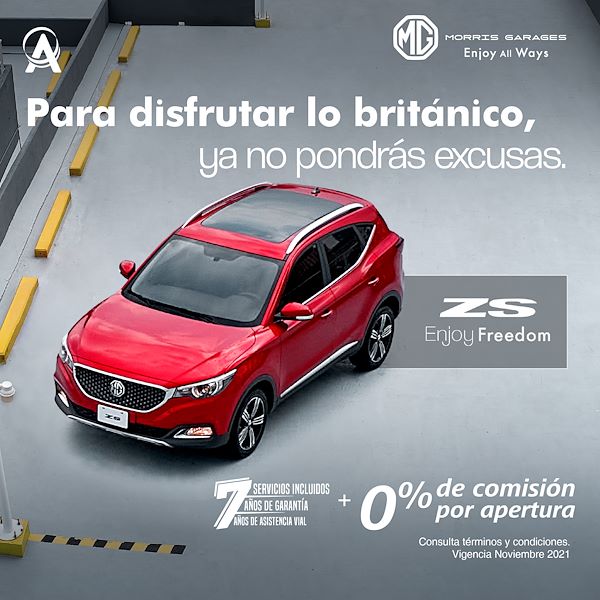Promoción MG ZS 2022 - Servicios incluidos