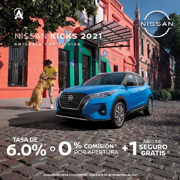 Promoción octubre Nissan Kicks 2021