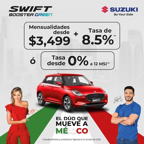 Suzuki Swift: rendimiento y estilo en movimiento
