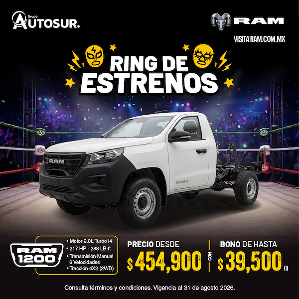RAM 1200 Chasis: Lleva tu negocio más lejos