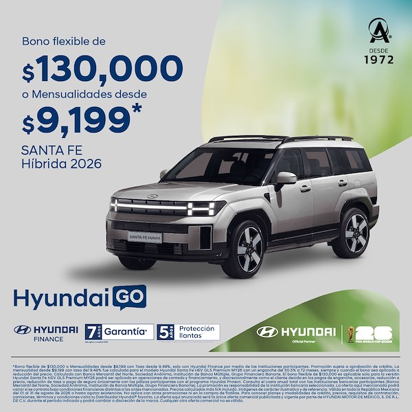 Santa Fe Híbrida 2026