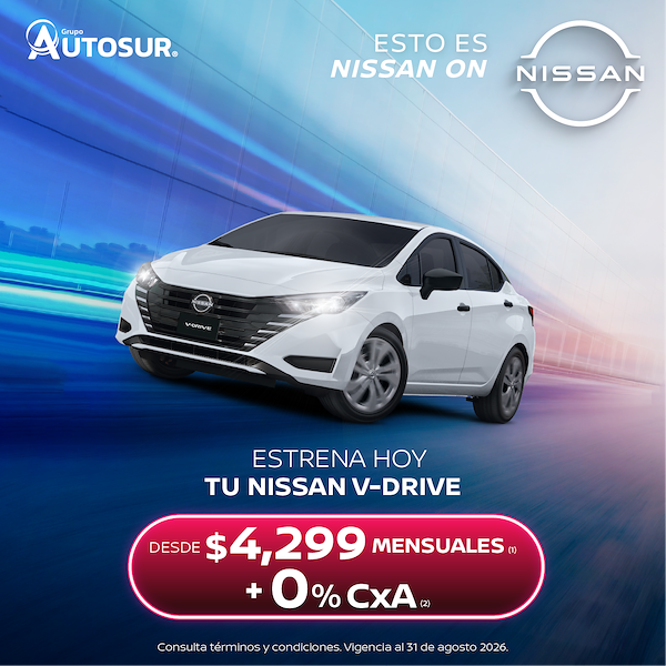 NISSA V-Drive | El sedán que lo tiene todo