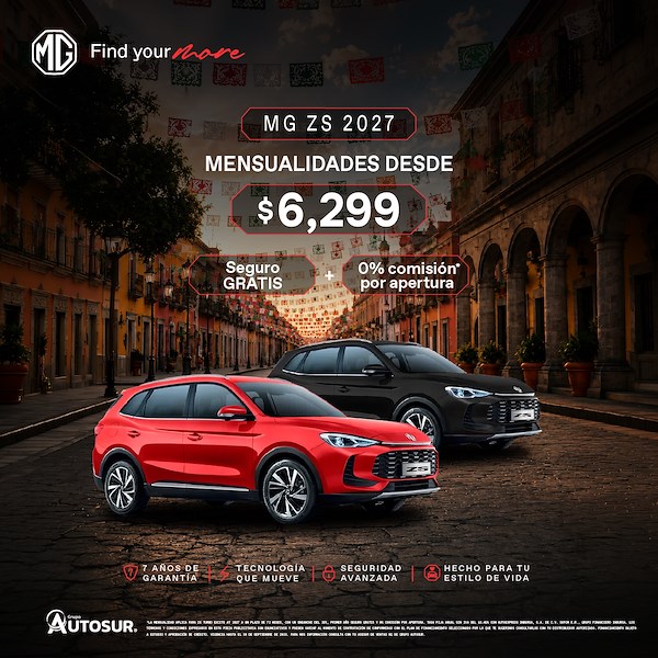 ZS 2027 | Vive una nueva experiencia con MG